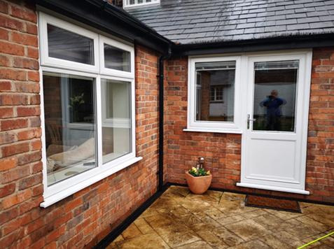 Check out these first clean results. The windows gleam like new!!